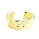 Wide gold bangle, massive bangle, open bangle. Hard bracelet. Irina Moro. My Livemaster. Фото №5