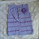 Knitted vest for girls purple. Childrens vest. hand knitting from Galina Akhmedova. My Livemaster. Фото №5