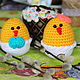 Order Knitted toys Chickens. Souvenir Easter. elenka12. Livemaster. . Stuffed Toys Фото №3