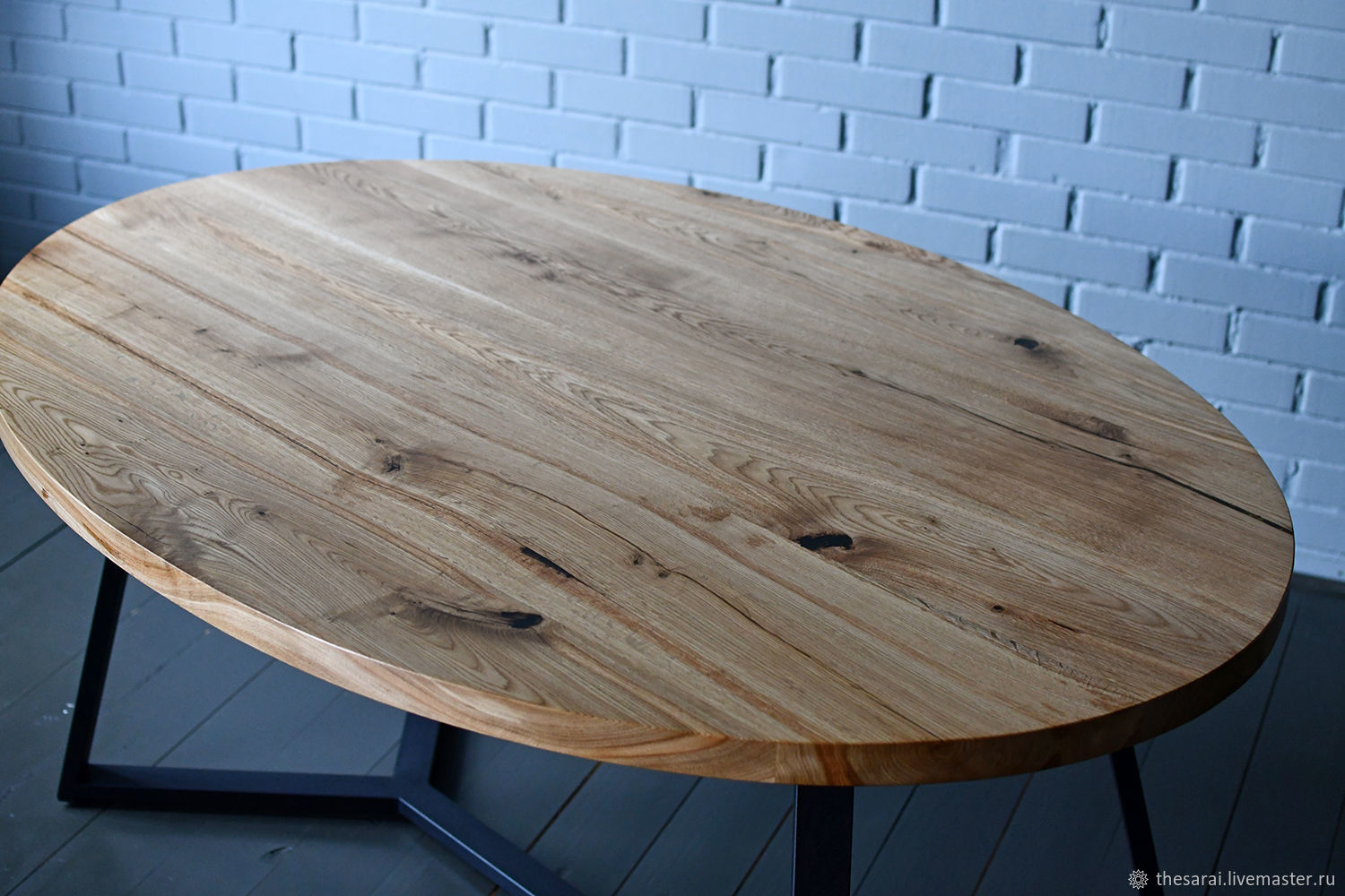 стол на кухню деревянный овальный