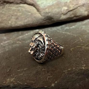 Канцелярские товары ручной работы. Ярмарка Мастеров - ручная работа Кольцо Лев. Handmade.