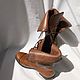 Shoes and bag with no smooth edges. Boots. Clothing from Nadezhda. My Livemaster. Фото №6