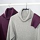 Свитер женский Серый жемчуг  меринос с кашемиром. Свитеры. Knit_Ox   Оксана. Интернет-магазин Ярмарка Мастеров.  Фото №2