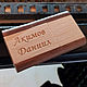 Wood flash drive with engraving, memory card, 32 GB, souvenir, Flash drives, Barnaul,  Фото №1