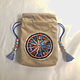 Bag 'zodiac' for Tarot cards, oracles, runes. Baggie. taronessa. Online shopping on My Livemaster.  Фото №2