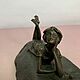 Статуэтка " Девочка мечтает на камне ", Скульптуры, Москва,  Фото №1