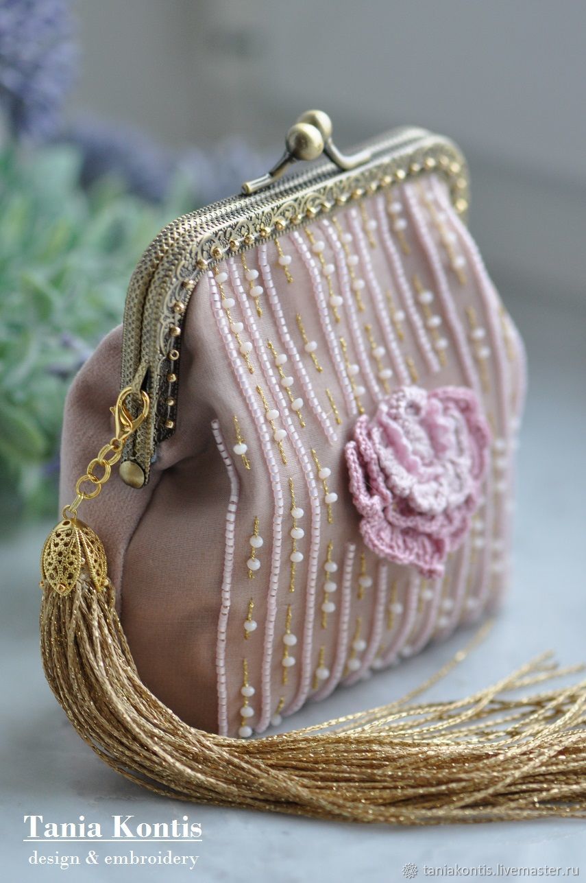 Миниатюрная сумочка "Rose Petal" – купить онлайн на Ярмарке Мастеров ...