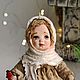 Ватная игрушка- Дарья. Елочные игрушки. ksanadolls-Ватные игрушки(Оксана). Ярмарка Мастеров.  Фото №4