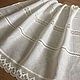 Order Linen curtains ' Lace'. Linen fantasy. Livemaster. . Curtains Фото №3