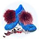 Felted women's slippers ' Michelle'. Slippers. WoolHouse *Galina*. My Livemaster. Фото №6