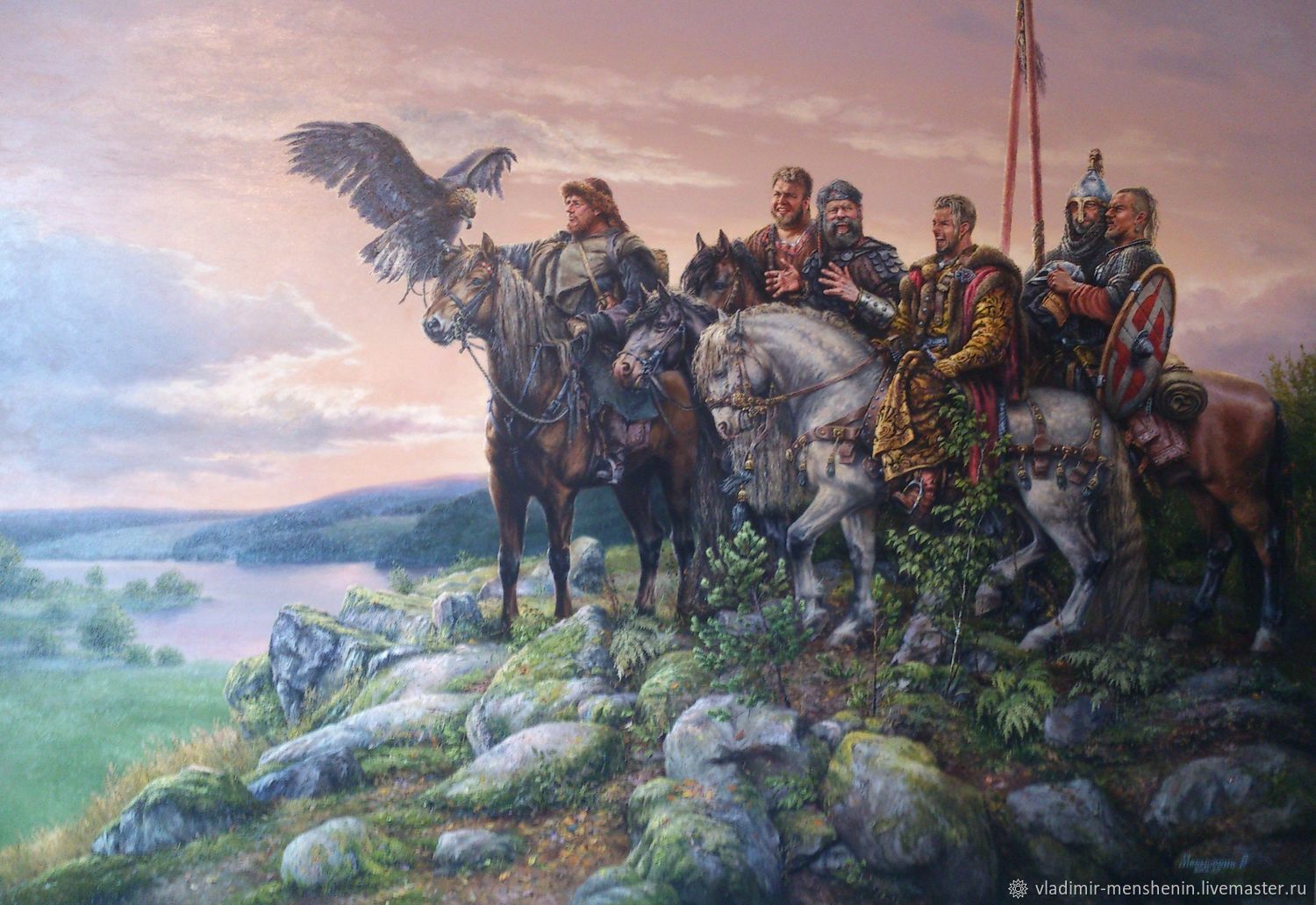 Соколиная охота в древней Руси
