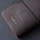 Pocket leather notebook genuine leather A6. Notebooks. Ptaho. My Livemaster. Фото №5