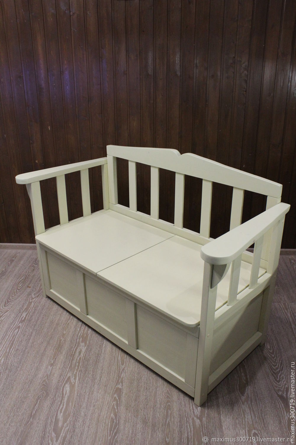 Скамья -комод цвет "Саванна" в интернет-магазине Ярмарка Мастеров по ...