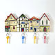 Wooden Key holder Cosy Houses, Housekeeper, Kaliningrad,  Фото №1