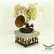 Gifts on February 14: A box in the style of 'Jazz', Souvenirs by profession, St. Petersburg,  Фото №1
