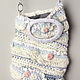 Knitted bag 'White inflorescence'. Classic Bag. asmik (asmik). Online shopping on My Livemaster.  Фото №2