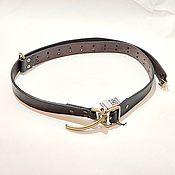 Аксессуары handmade. Livemaster - original item Men`s belt. Littilton Belt. A leather belt. RML30. Handmade.