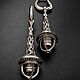  Серьги-продевки: МАЯК. Серьги классические. Subbotina-jeweler. Интернет-магазин Ярмарка Мастеров.  Фото №2