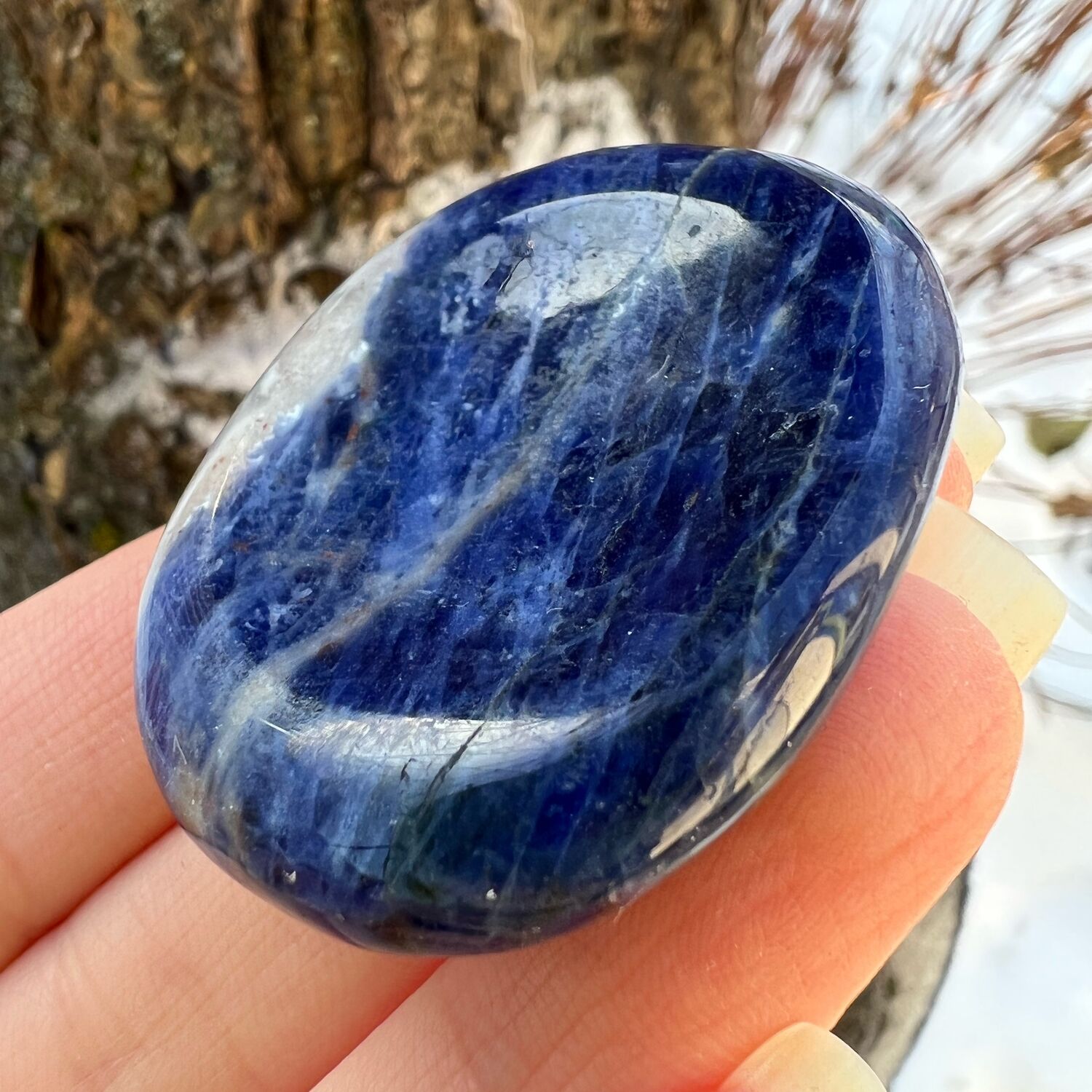 Содалит : Камень Антистресс – купить на Ярмарке Мастеров – S6DZ6RU ...