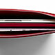 Чехол папка для MacBook Air, Pro Red. Чехол. Stitch & Leather. Ярмарка Мастеров.  Фото №5