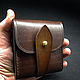 Leather pouch with a cartridge for 8 and 10 rounds. Gifts for hunters and fishers. Labour. My Livemaster. Фото №6
