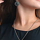 Oranta aventurine earrings, Earrings, Belaya Cerkov,  Фото №1