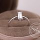 Золотое кольцо с бриллиантом 0,5 карат. Кольцо помолвочное. FROLOF JEWELRY. Ярмарка Мастеров.  Фото №6