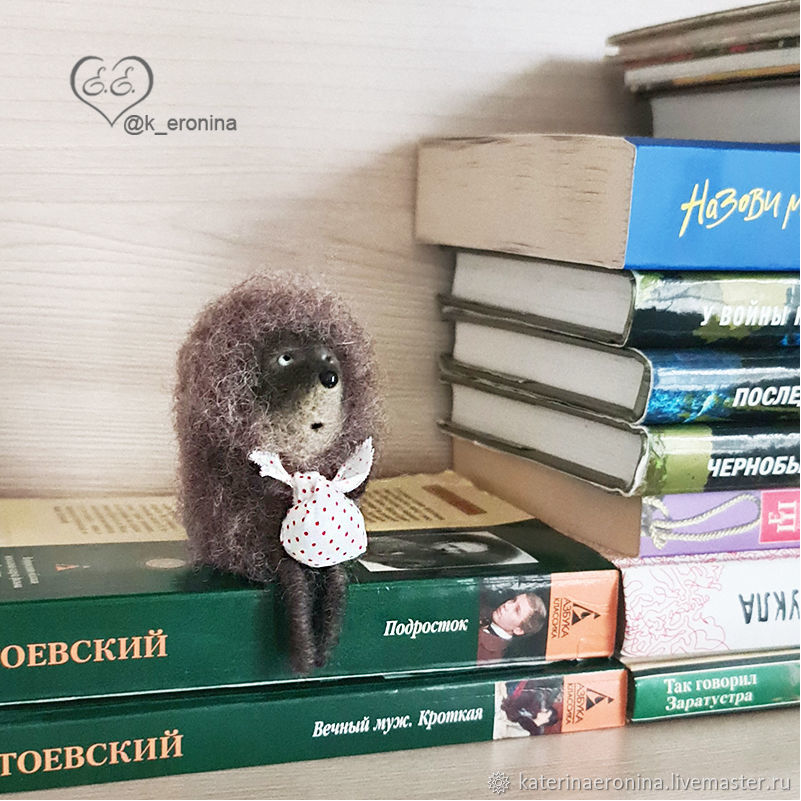 Ежик в тумане интерьерная игрушка купить в интернет-магазине Ярмарка ...