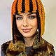 Шапка-парик зимняя «КАРЕ КЛЕОПАТРЫ». Шапки. Анна Лесникова      Les accessoires. Ярмарка Мастеров.  Фото №11