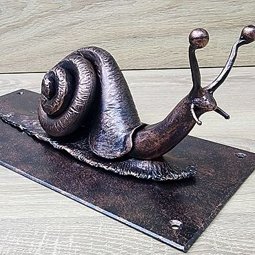 Дача и сад ручной работы. Ярмарка Мастеров - ручная работа Улитка кованая. Handmade.