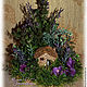 Interior composition 'Forest house fairies violets'. Composition. Skaskilesa. My Livemaster. Фото №4