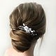 Hairpin with flowers,crystal,rhinestones, Hair Decoration, Leninogorsk,  Фото №1