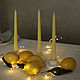 Свечи с запахом лимонного пирога, 3 шт, Свечи, Москва,  Фото №1