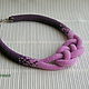 Harness beaded Lavender, Necklace, Yalta,  Фото №1
