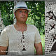 Shirt'Summer wind', in ethnic style. Mens shirts. Shop Natalia Glebovskaya. Online shopping on My Livemaster.  Фото №2