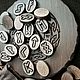 Набор скандинавских Рун /старший футарк из сибирского кедра. Руны. Мастерская Магия дерева. Ярмарка Мастеров.  Фото №4