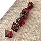 Дайсы ручной работы для DnD (Dungeons and Dragons) Burmese Ruby. Фишки и кости. Fantasy Minis. Интернет-магазин Ярмарка Мастеров.  Фото №2
