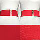 Пояса-резинки Красный Средний и Светлый, 5200 руб за высоту пояса 6 см, Пояса, Москва,  Фото №1
