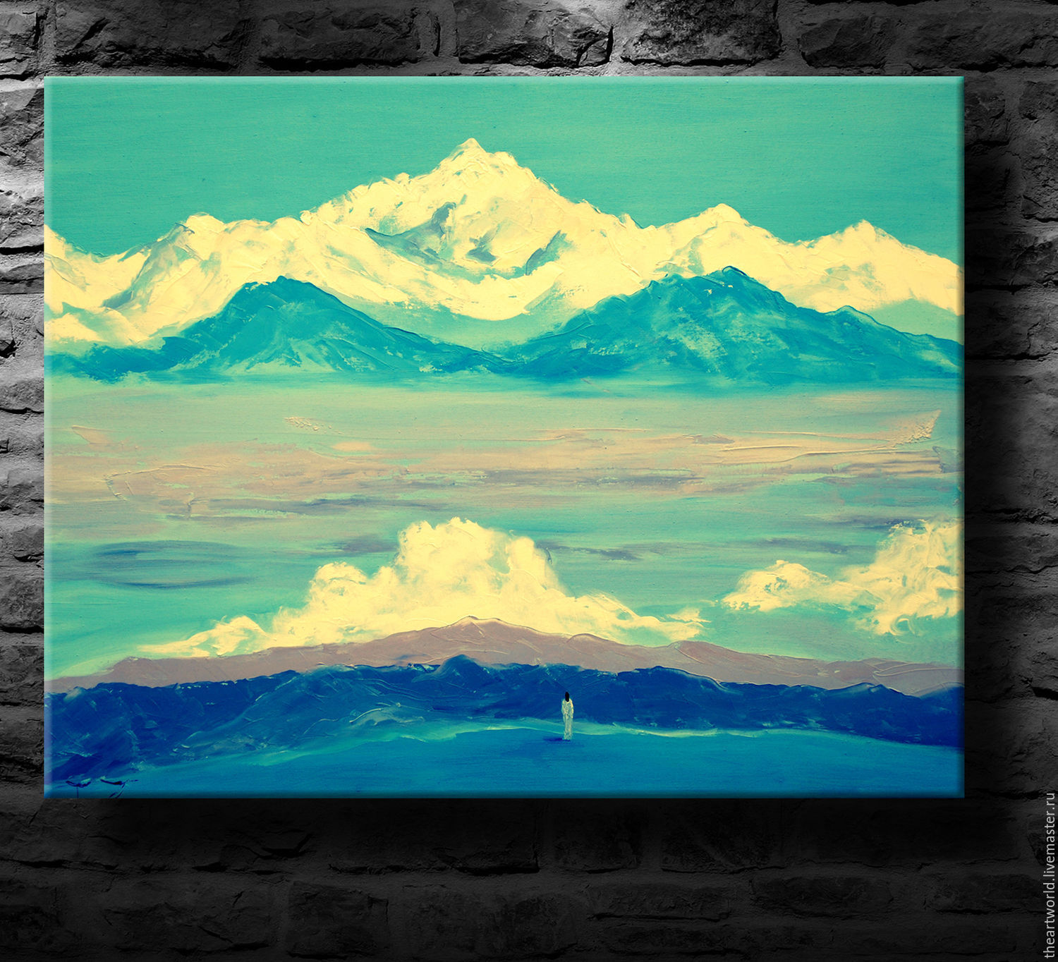 Величественные горы Непала картины Рерих