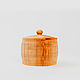 Order Wooden sugar bowl for sugar, honey, salt or spices KB63. ART OF SIBERIA. Livemaster. . Jars Фото №3