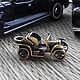 Заказать Брелок "Ретро автомобиль". Татьяна и Юлия (bronzeminiature). Ярмарка Мастеров. . Брелок Фото №3