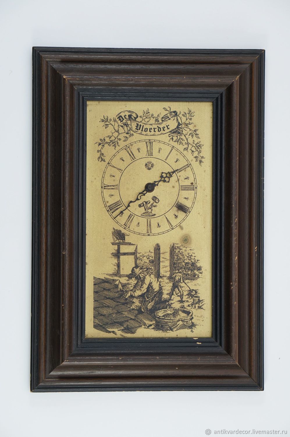 Винтаж: Настенные часы в раме 22АБ0071 купить в интернет-магазине ...