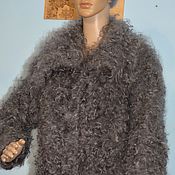 Одежда handmade. Livemaster - original item Cardigan DOWN JACKET with collar uryupinsky down. Handmade.