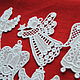 The set of 'Angels Lace', 10 pieces. Christmas decorations. Home&Decor. Online shopping on My Livemaster.  Фото №2