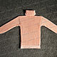 Sweater female knitted, peach (No. №419). Sweaters. Rogopuh. Online shopping on My Livemaster.  Фото №2