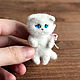 Miniature Cat baby brooch, Brooches, Moscow,  Фото №1