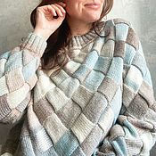 Свитер вязаный джемпер женский пуловер