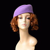 Аксессуары handmade. Livemaster - original item Hat Lilac. Handmade.