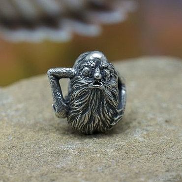 Украшения ручной работы. Ярмарка Мастеров - ручная работа Бусина "Водяной". Handmade.