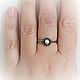 Ring: ' Betty ' - natural pearls, 925 silver. Rings. masterskai. My Livemaster. Фото №5